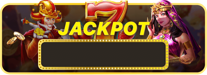Grand Jackpot background with ornate gold patterns